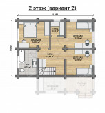 Дом из бревна VZ-141